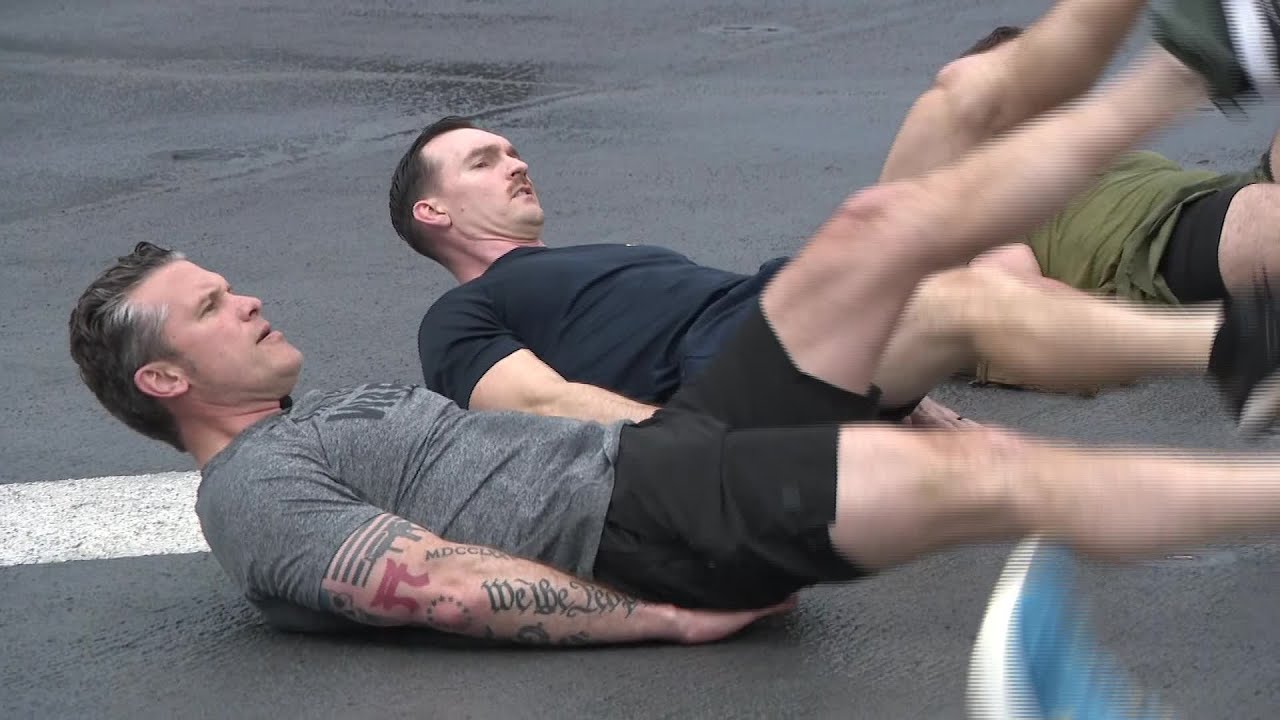 Sweat and Steel: SecDef Pete Hegseth Hits the Deck for Intense PT on the USS Boxer