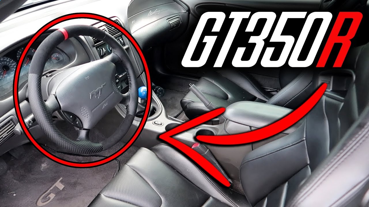 RE-DO BLUE: GT350R Steering Wheel Install! | Episode 47