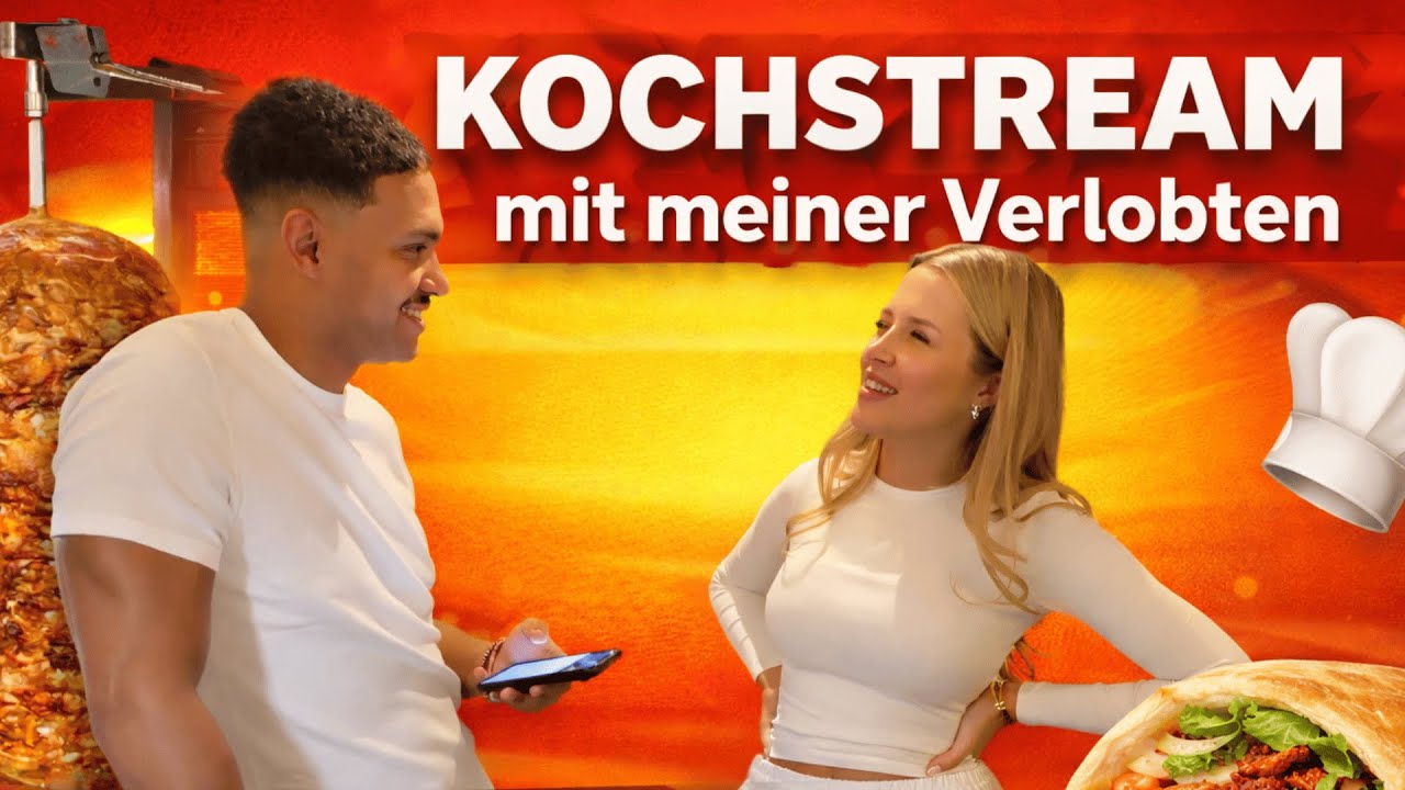 DER KOMPLETTE KOCHSTREAM MIT MEINER VERLOBTEN😍🥙