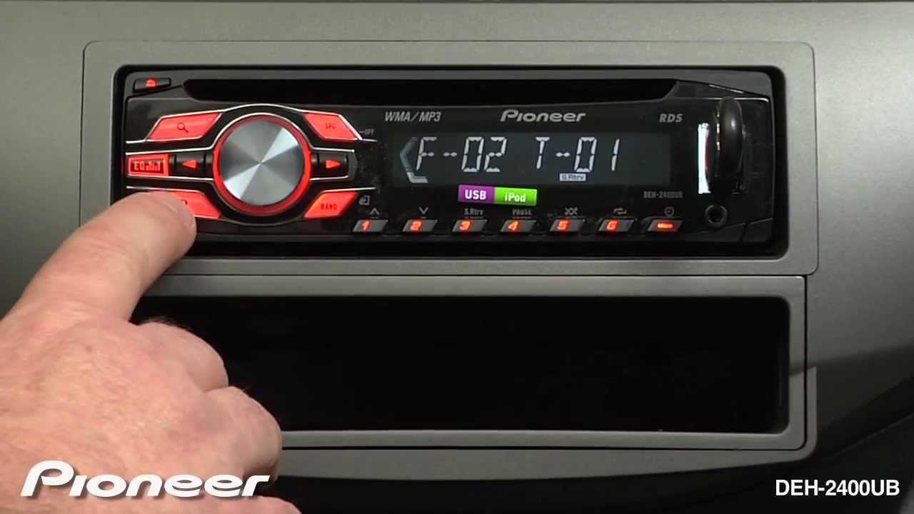 'How To'- DEH-2400UB- USB Playback