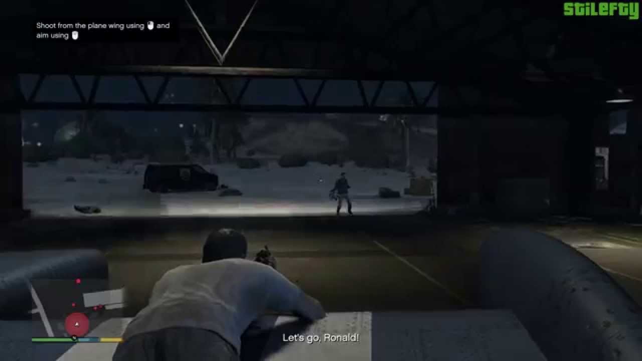GTA 5 PC - Mission #19 - Nervous Ron [Gold Medal]