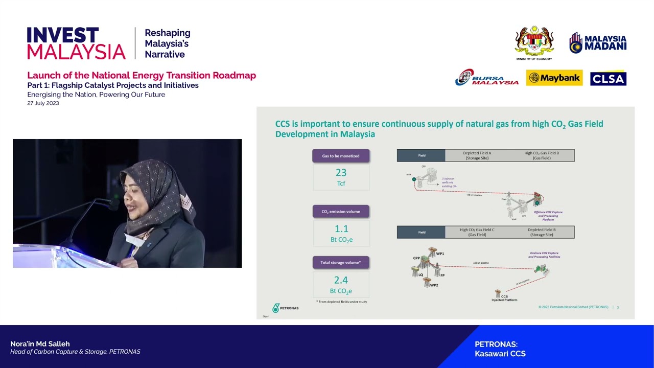 IMKL 2023 Special Series: Petronas: Kasawari and Lang Lebah Carbon Capture & Storage (CCS)