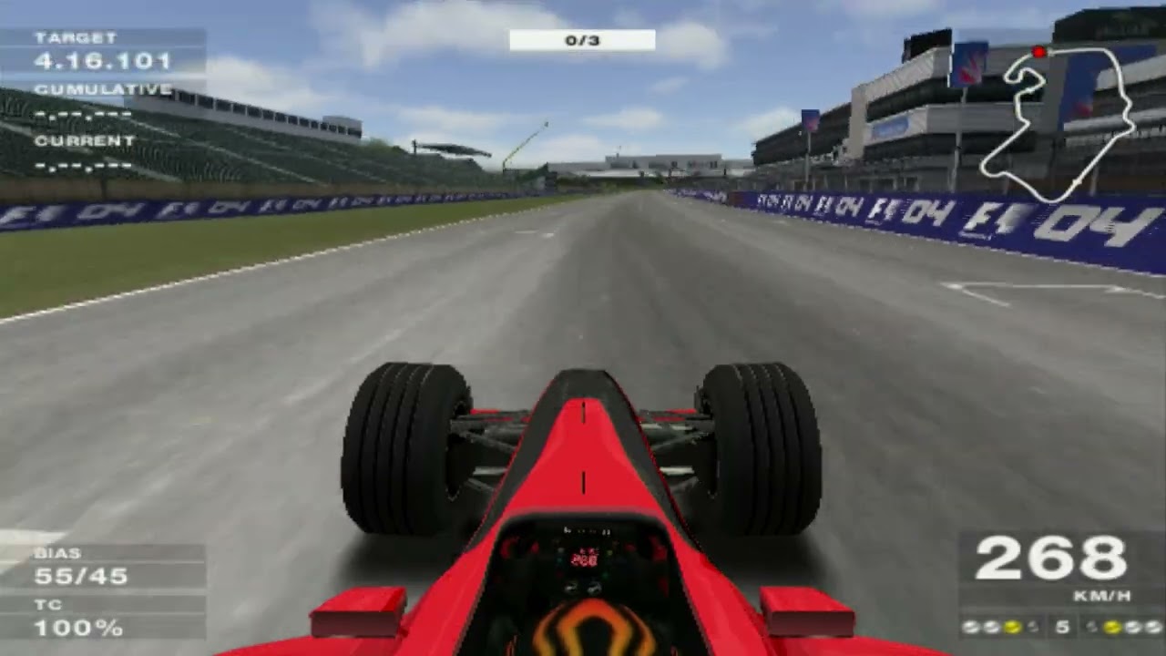 Formula One 04 (PS2) | Career Mode | Season 1 | Evaluation Tests