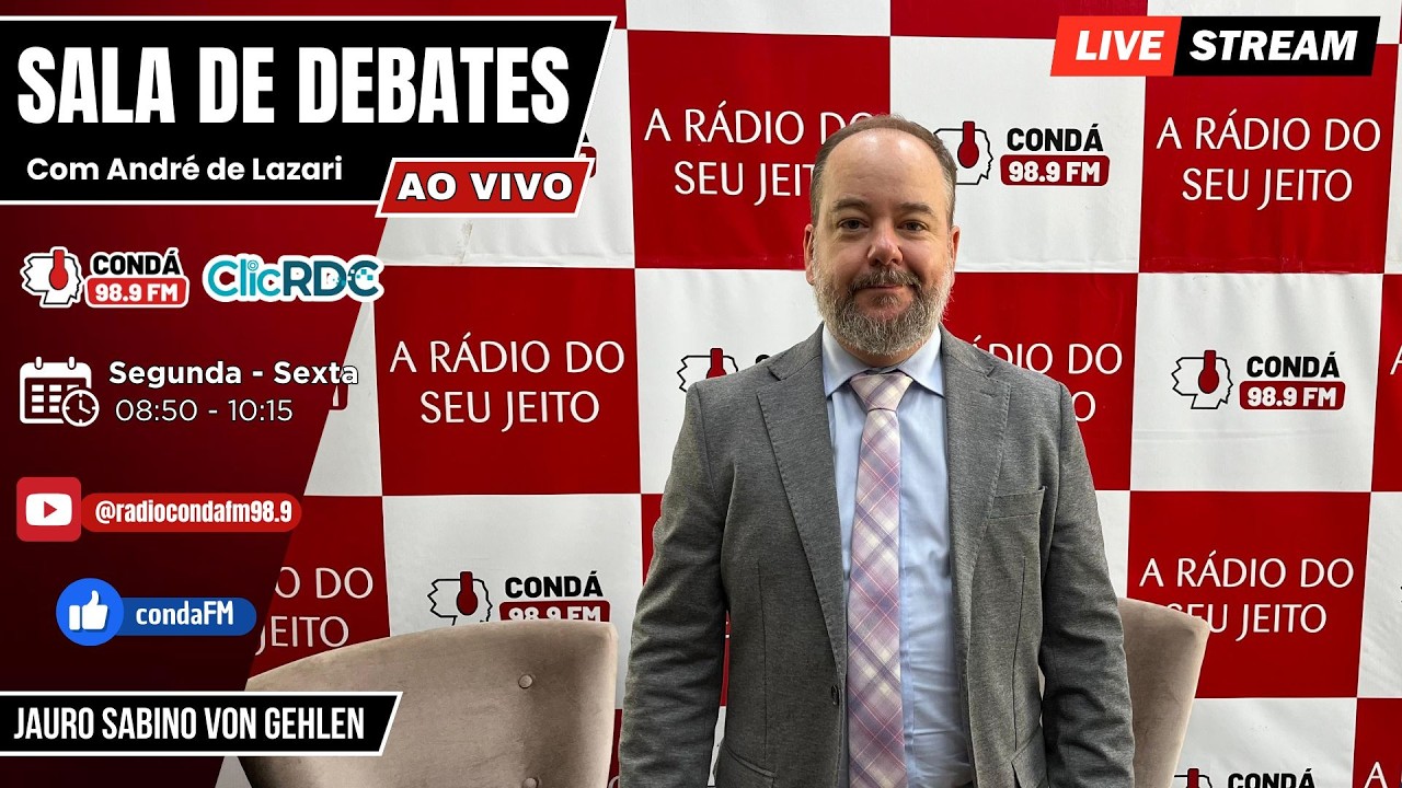 SALA DE DEBATES | JAURO SABINO VON GEHLEN