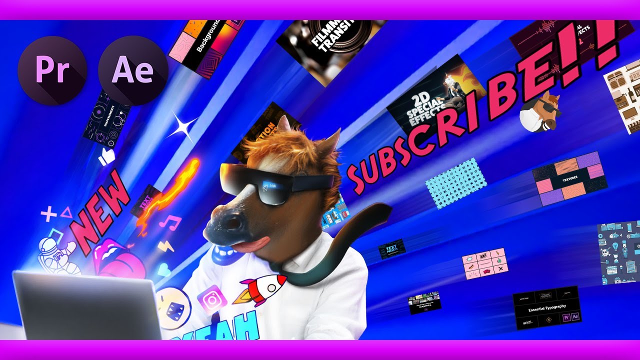 【Pr/Ae】『Premiere Composer / Animation Composer』でお馴染み『Mr.Horse』の新サブスクサービスを徹底解説!!