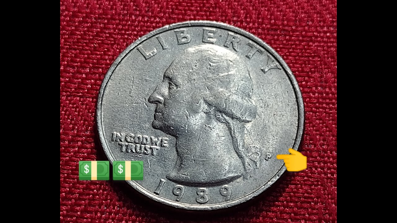 ☝️ b&uacute;scala en lavander&iacute;as!!!! o en el cambio de bolsillo***💵💵☝️1989 quarter dollar aqu&iacute; te explico