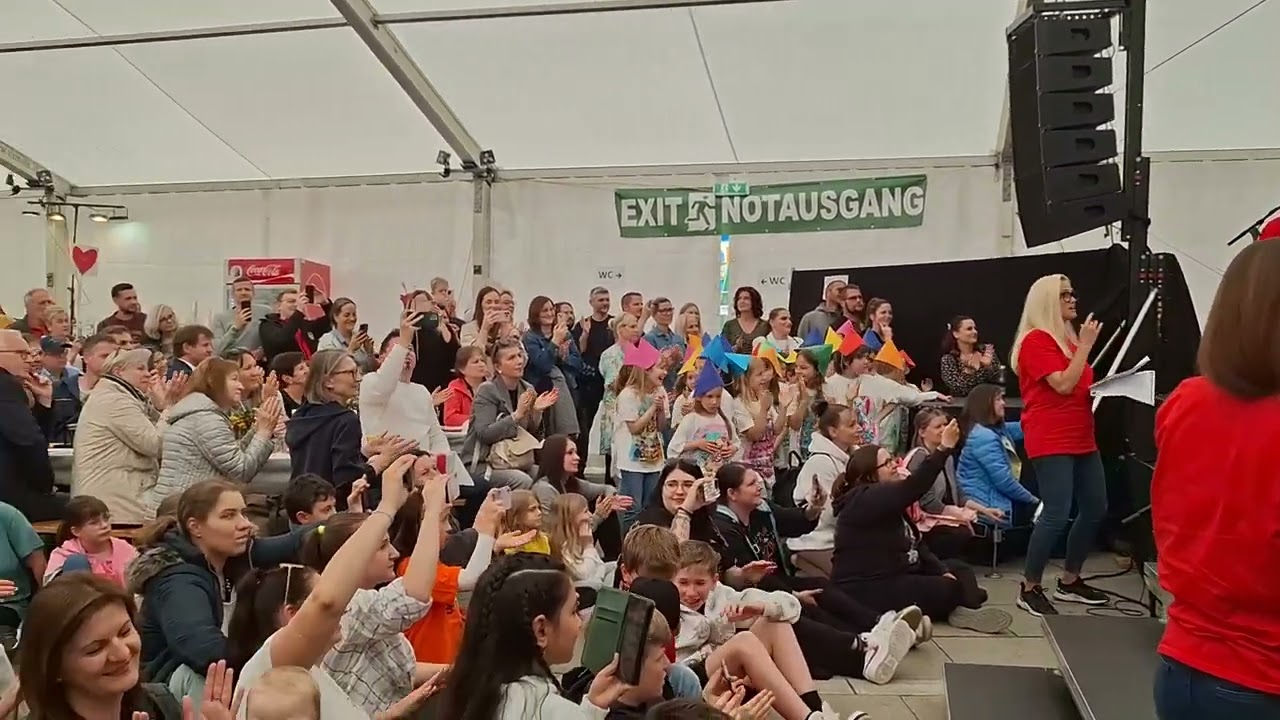 Jubiläum 800 Jahre Oberpullendorf - 50 Jahre Stadt Auftritt Kindergarten
