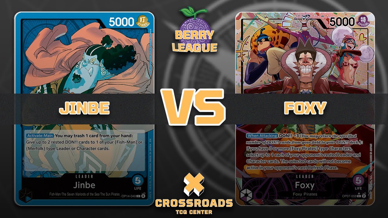 JINBE vs FOXY | Berry League | Crossroads TCG
