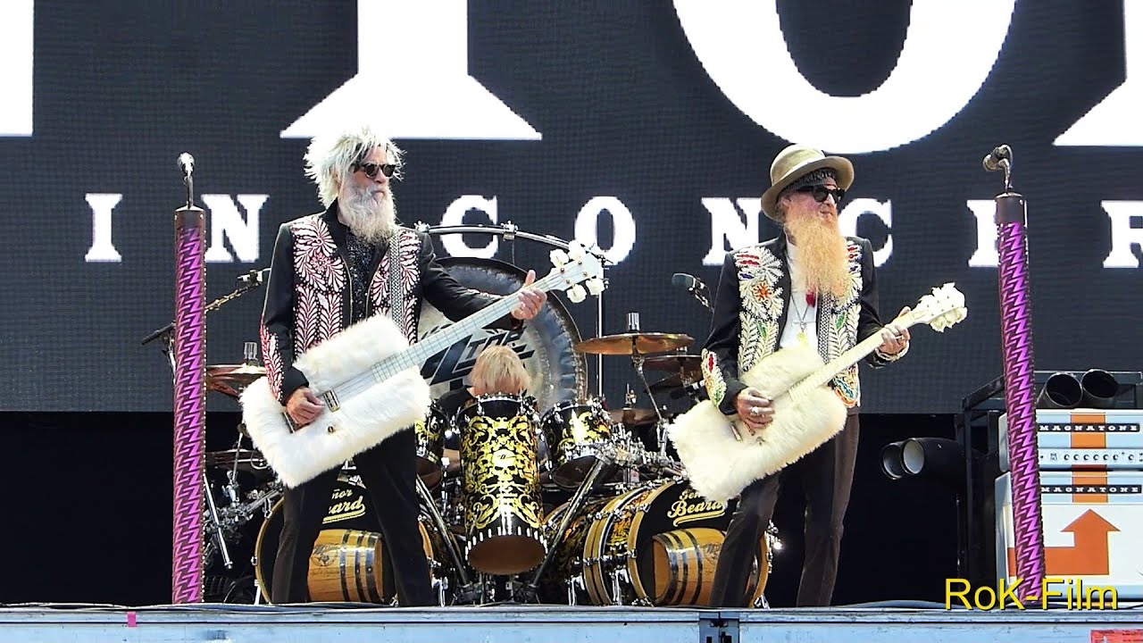ZZ Top – She's Got Legs - The Elevation Tour - Bonn - Kunstrasen - 05.07.2024 - von RoK-Film