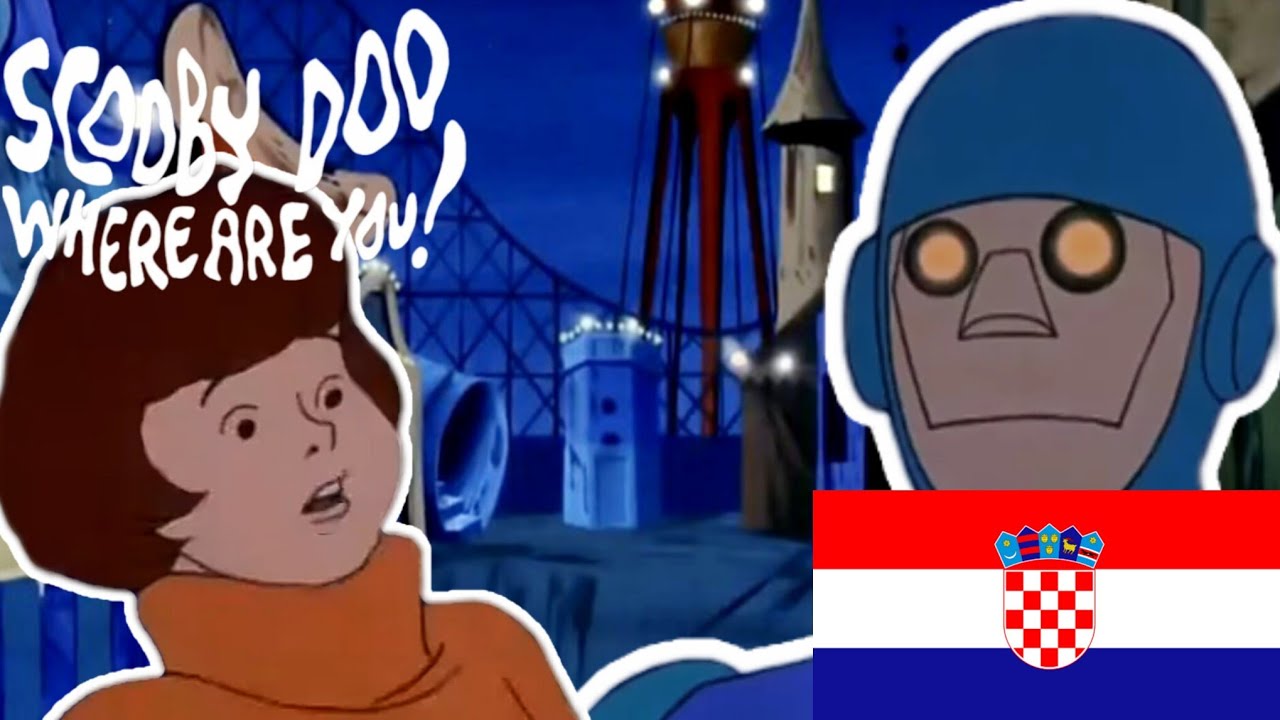Scooby Doo, Where Are You? -  Bumper Car Chase Scene (Croatian)