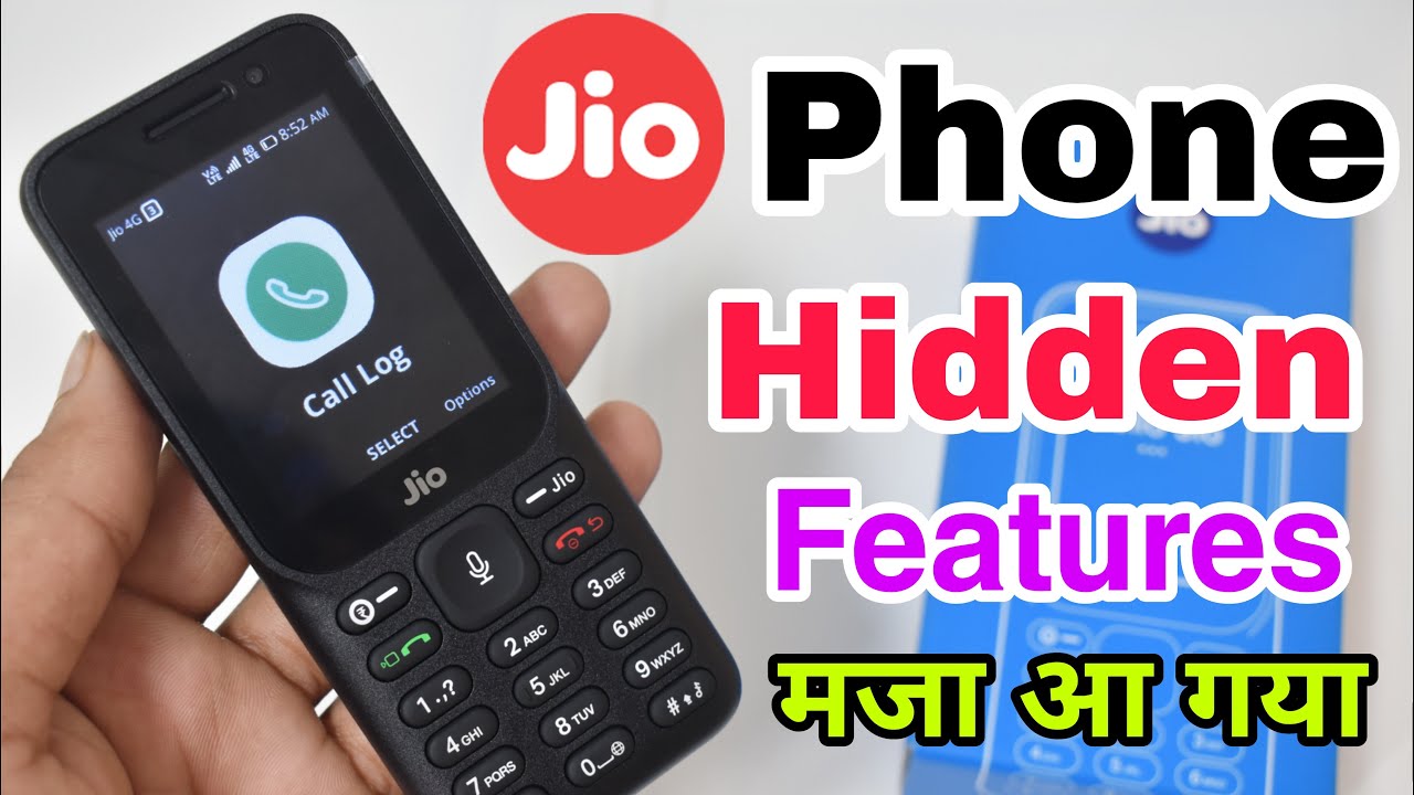 New Jio Phone Hidden Features | Enjoyed it | Home Screen Setting 🔥