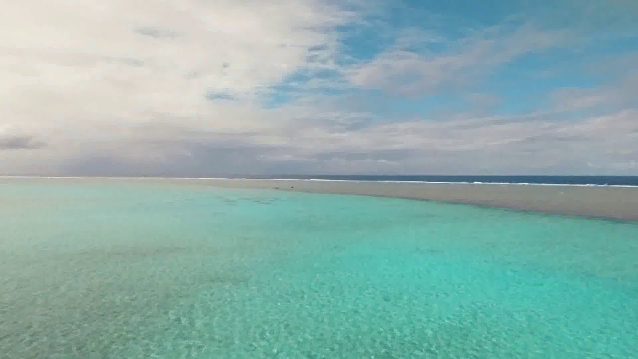 Drone flight over North Minerva reef. Sailing NZ to Fiji #dji #newzealand #reef #sailing