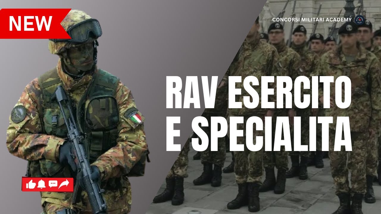 VFI Esercito: quale specialità scegliere dopo il RAV? Guida Completa!