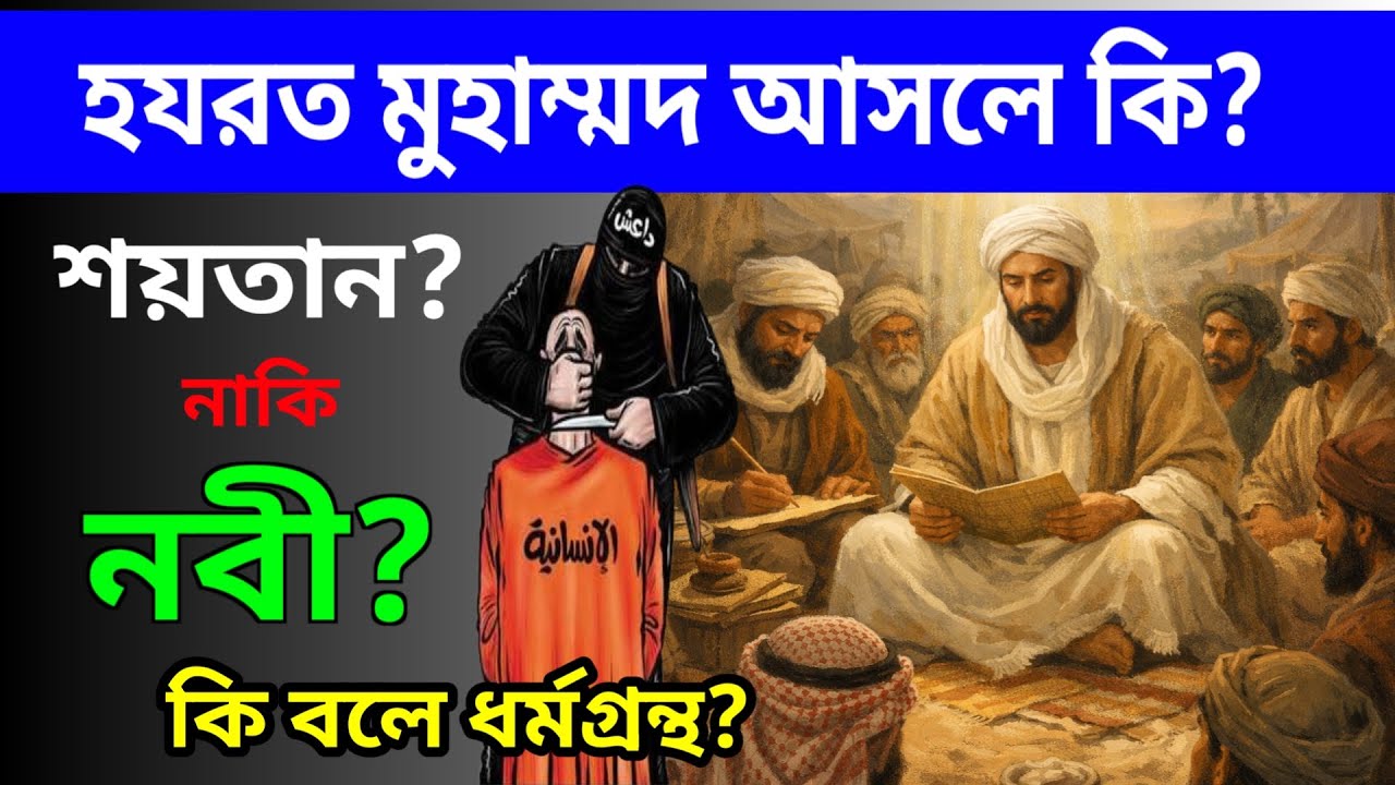 হযরত মুহাম্মদ আসলে কে? / ইসলাম ধর্মের সমালোচনা করা যায় কি? / আল কুরআন / Haribhakti TV 