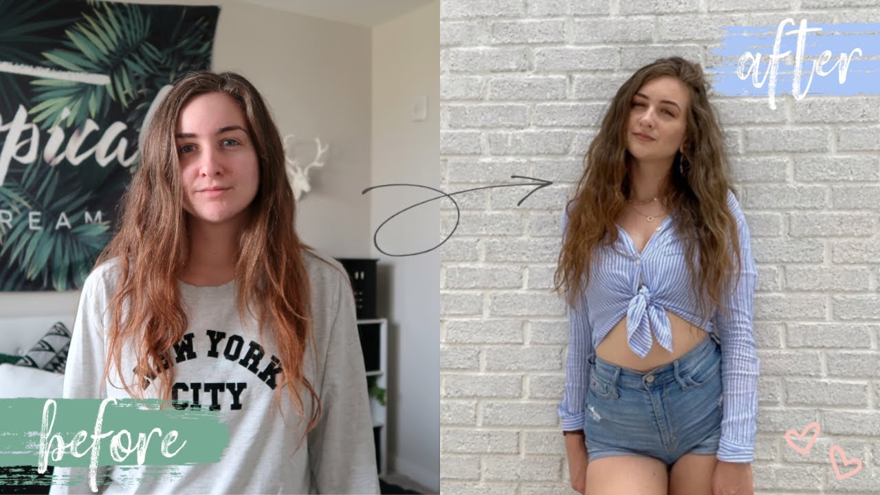 GET READY WITH ME | Makeup, Hair, and Outfit