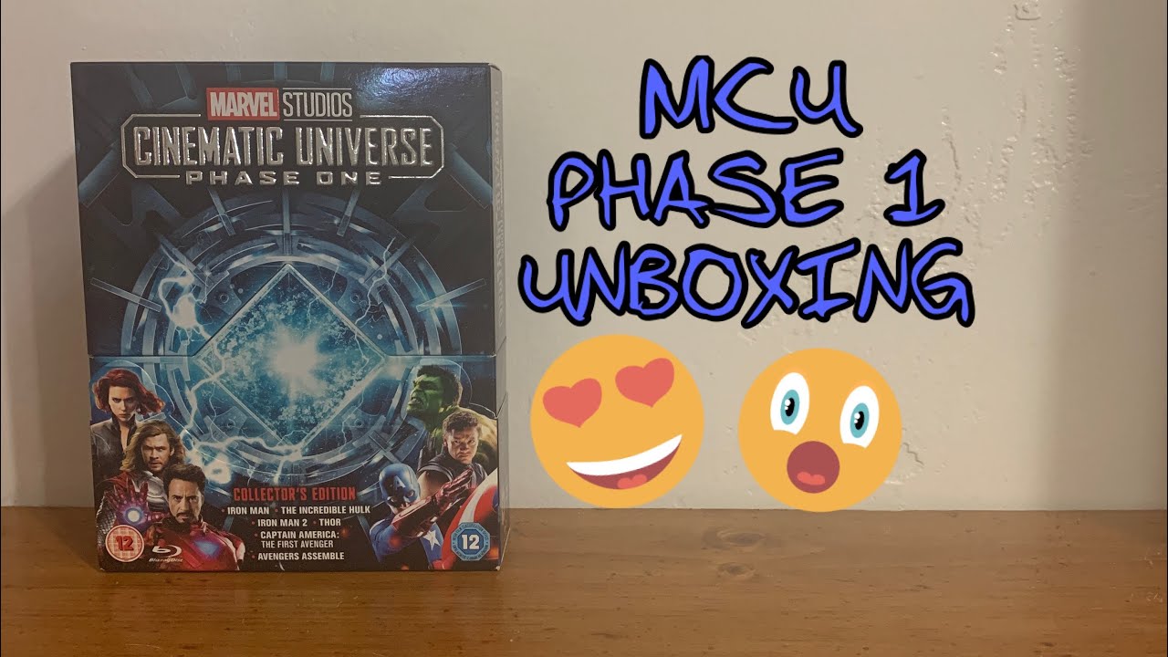 Marvel Cinematic Universe Phase One Unboxing