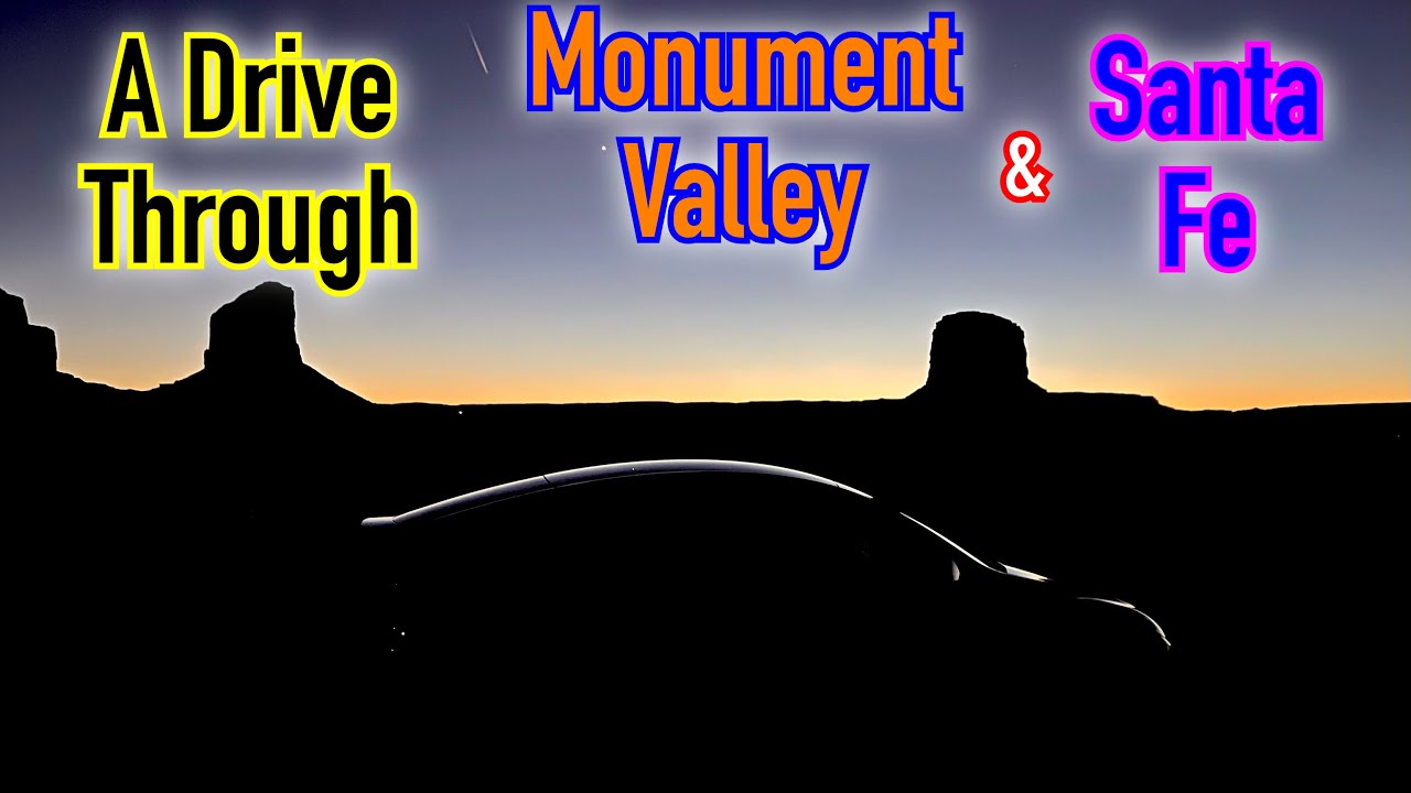 Travel | A Drive Through Monument Valley & Christmas in Santa Fe (Tesla Model Y)