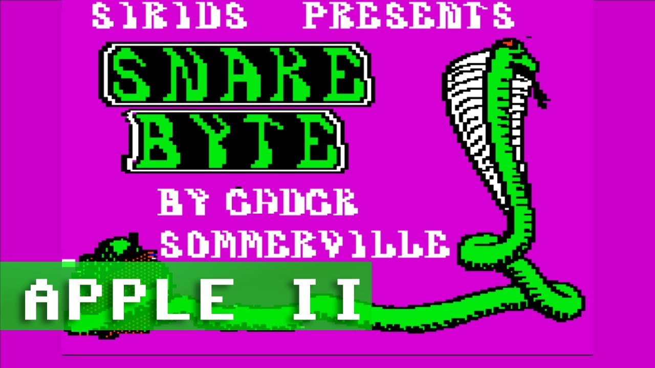 [Longplay] Snake Byte (Level 1-20) - Apple II