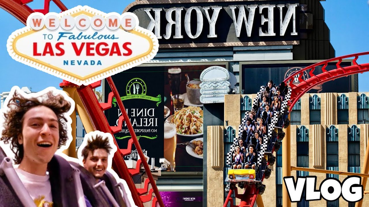 Riding Las Vegas’ CRAZIEST Roller Coasters?! Adventuredome & More | VLOG [2025]
