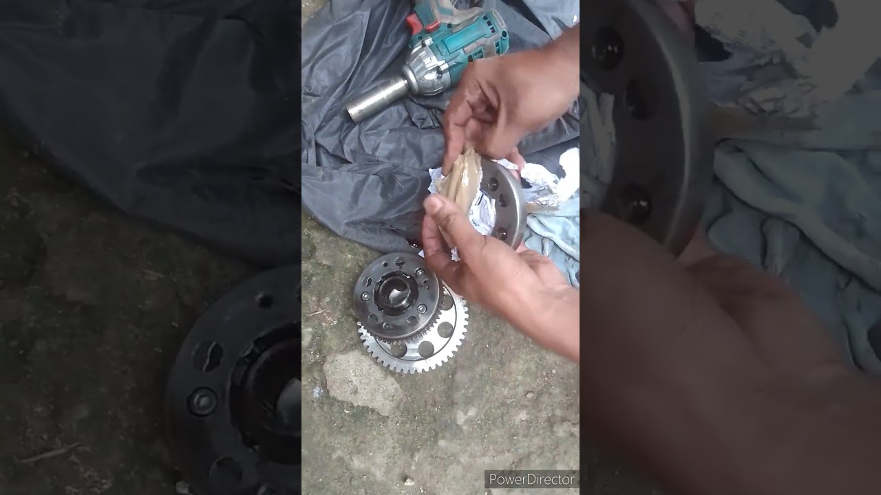 how to change clutch one way noisy problem Piaggio ape city 200cc