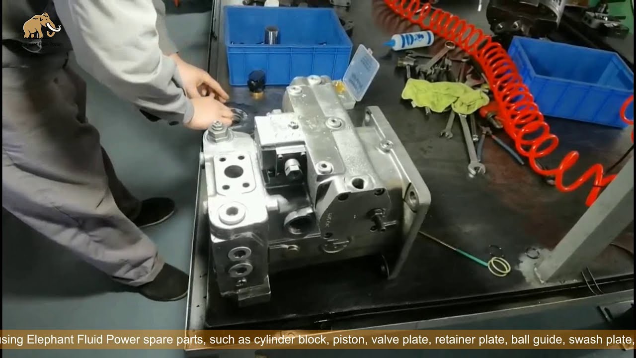 Rexroth A4VG180 Hydraulic Piston Pump Repair