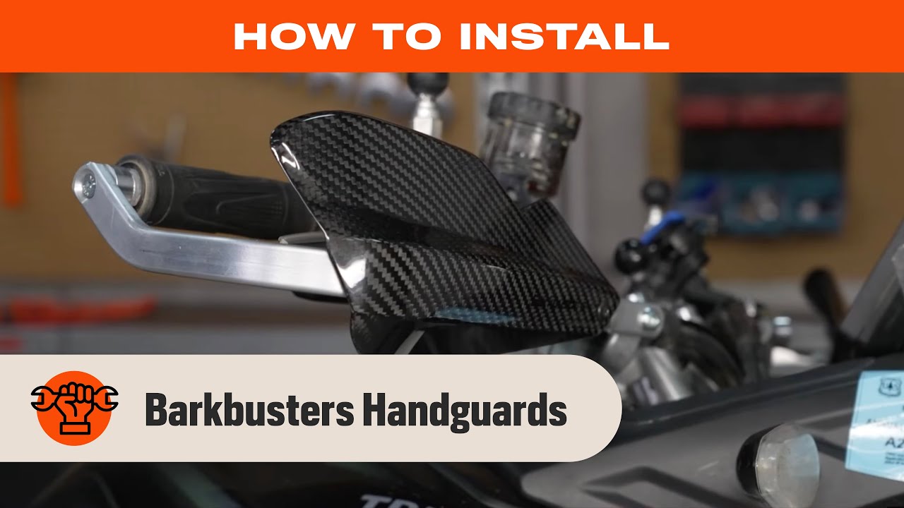 How to Install Barkbusters Carbon Fiber Handguards