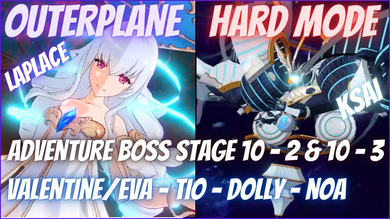 Adventure Stage 10-2 & 10-3 HARD MODE - OUTERPLANE