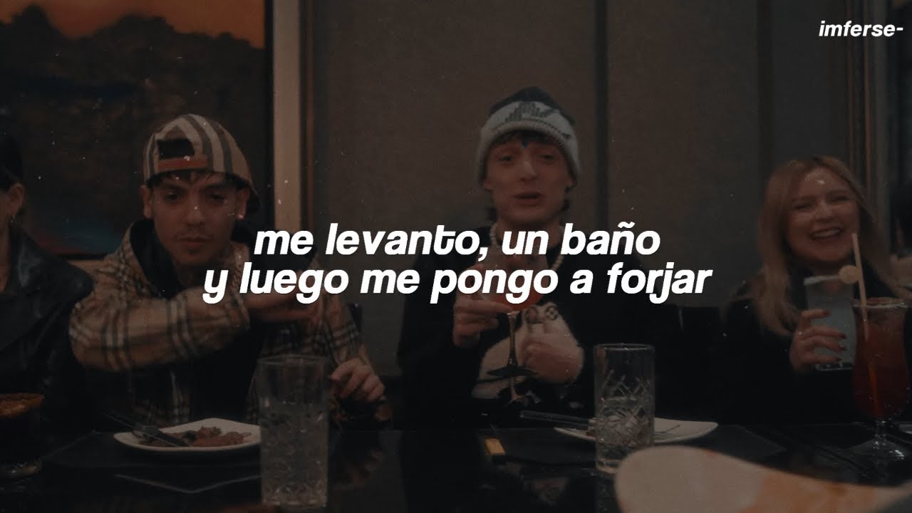 me levanto un ba&ntilde;o y luego me pongo a forjar // Peso Pluma, Natanael Cano - PRC (Letra)