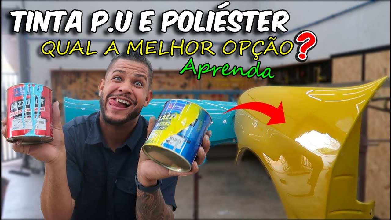 TINTA PU E TINTA POLIÉSTER QUAL MELHOR OPÇÃO PRA VOCÊ? - APRENDA!