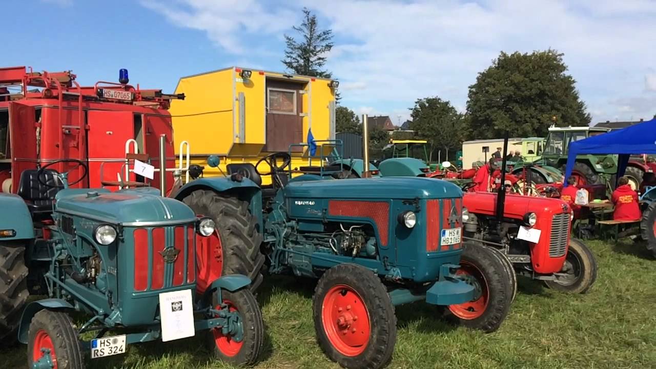 Kirchhoven: Erntedankfest und Trecker Treff 2015
