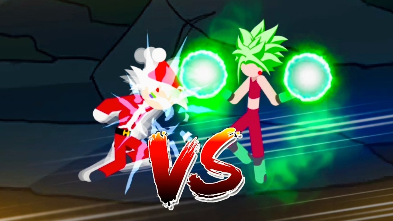 GOKU SANTA CLAUS le da CARBON A KEFLA | STICKMAN WARRIORS