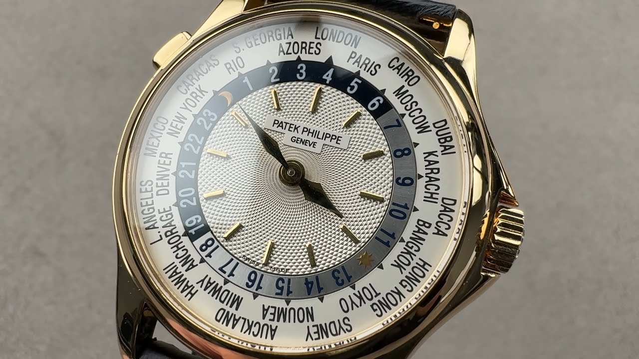 Patek Philippe Complications World Time (5110J-001) Yellow Gold Hands-On Review & Features Overview