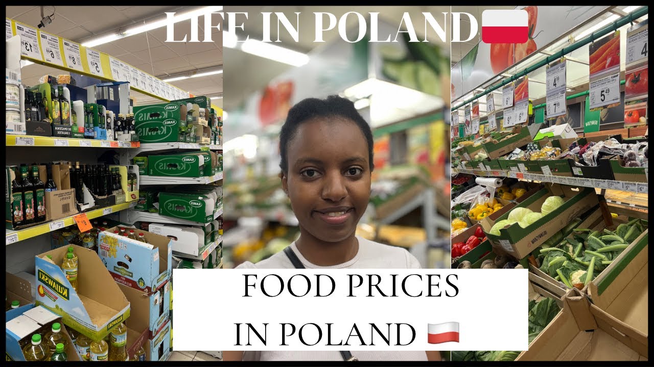 GROCERY SHOPPING IN POLAND | FOOD PRICES IN POLAND 2023| BIEDRONKA