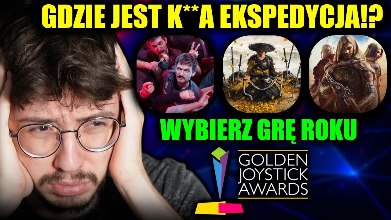 Golden Joystick Awards to NIEŚMIESZNY ŻART