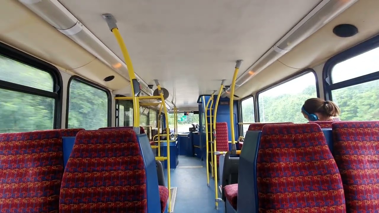 *Thrash* Powells Bus Dennis Trident ELC 2702 (LR52 LTN) Route A1