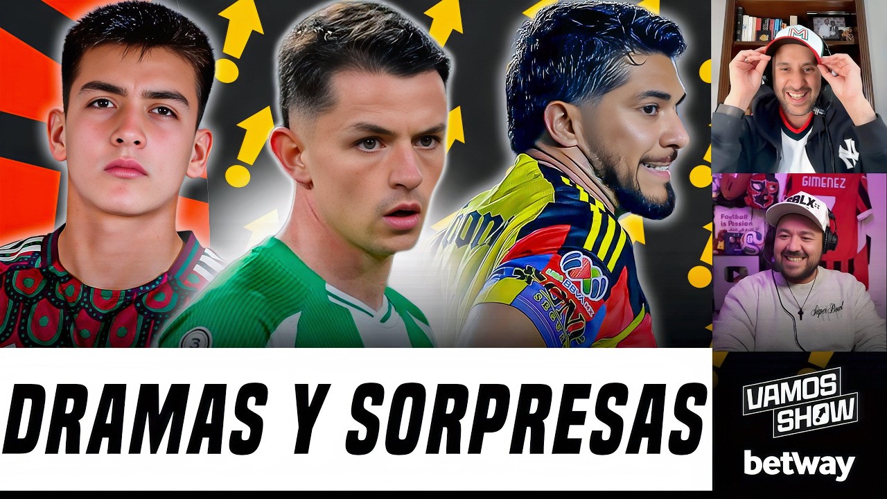 Mora al Tri, Edson y Santi NO; América y Chivas: SABOTEADOS; Fidalgo SIN LUGAR EN Selección Mexicana