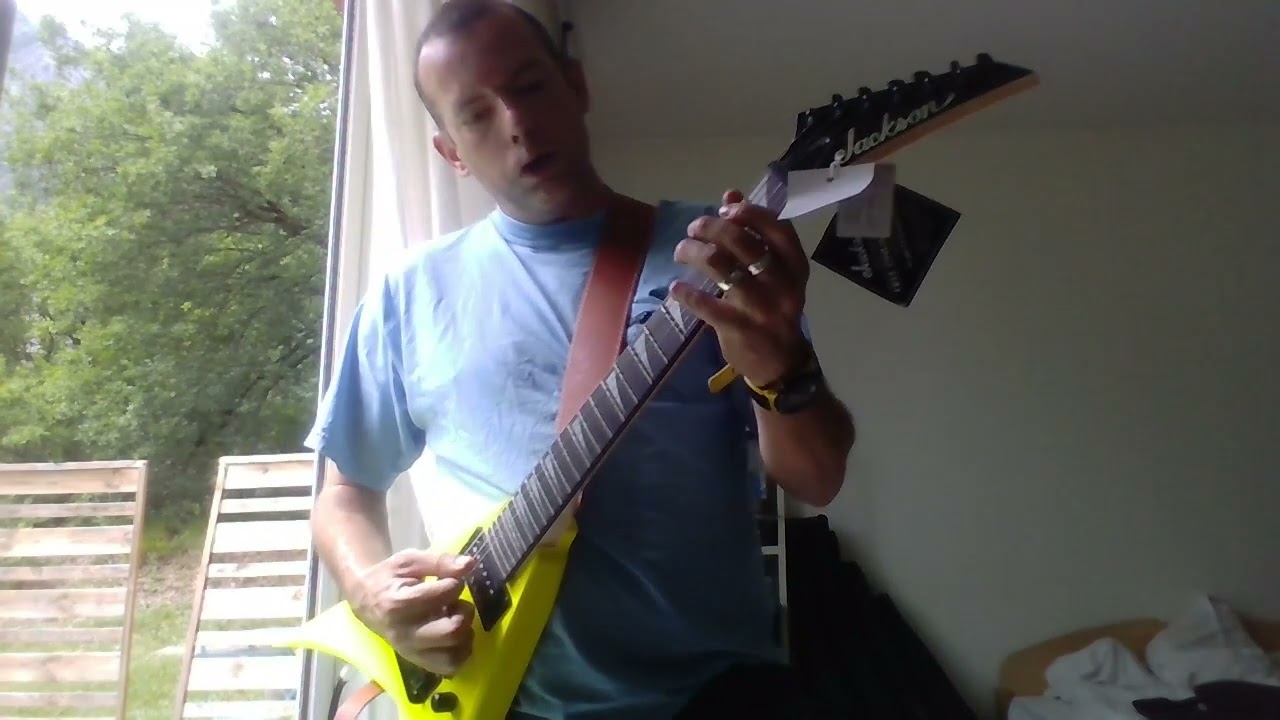 Jackson Minion demo on Megadeth covers