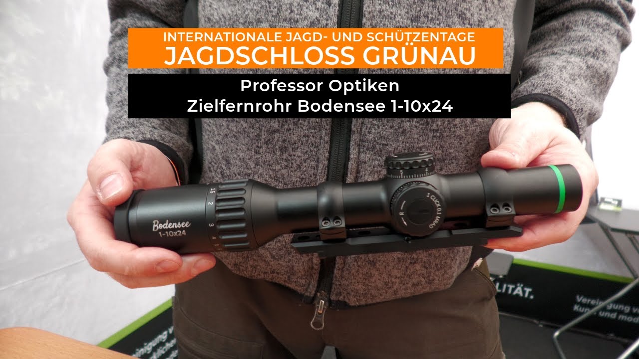 Internationale Jagd & Schützentage Grünau 2024: Professor Optiken und Stocon International Kft