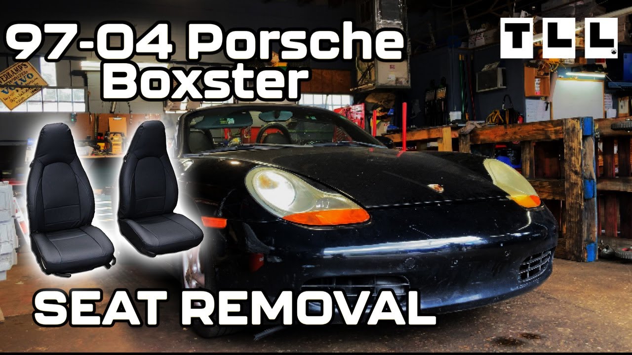 PORSCHE BOXSTER 986 Front Seat Removal How To