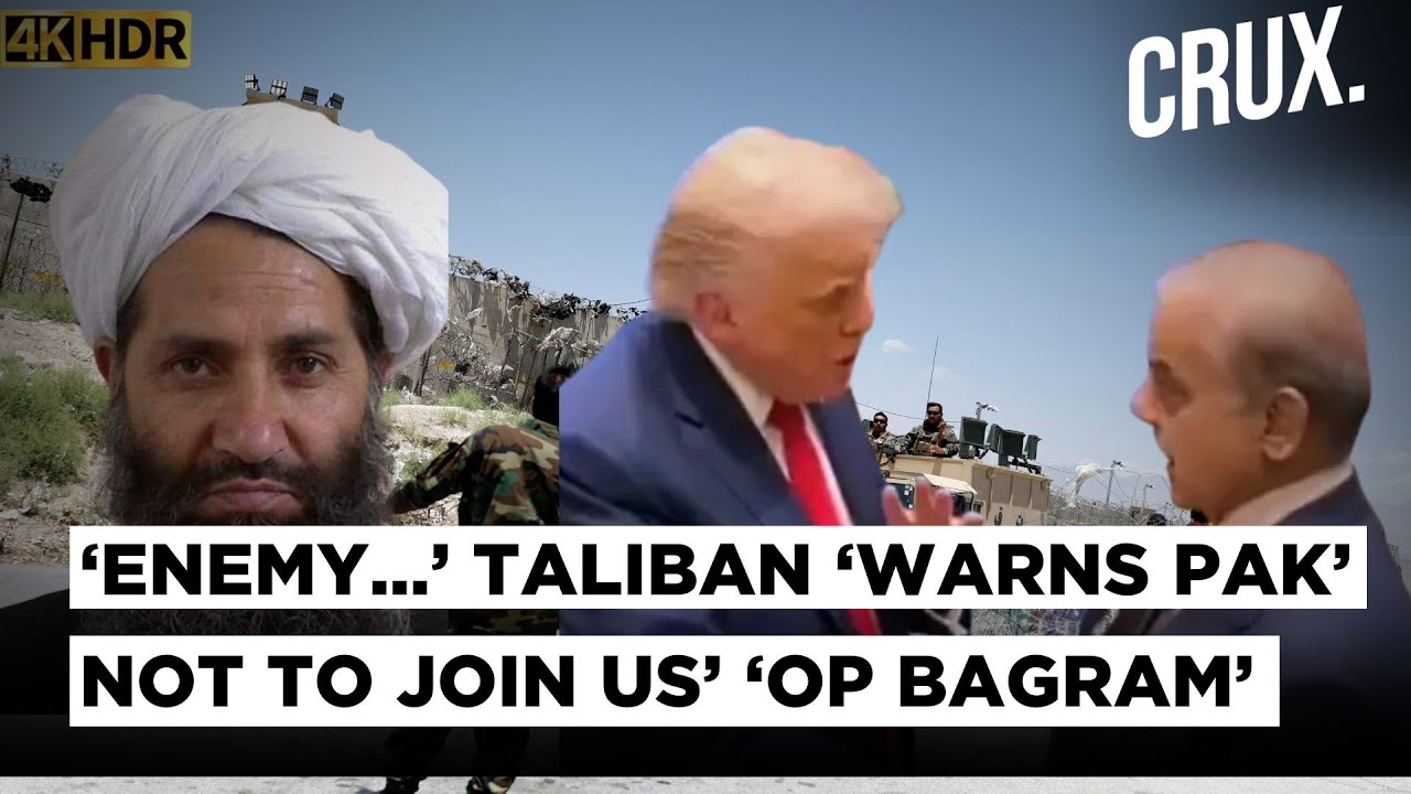 Top Taliban Leaders Huddle Up After Trump’s ‘Return Bagram’ Warning, Vow ‘Full Prep For US War’ |4K
