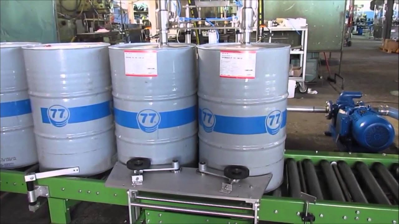 AUTOMATIC OIL DRUM FILLER
