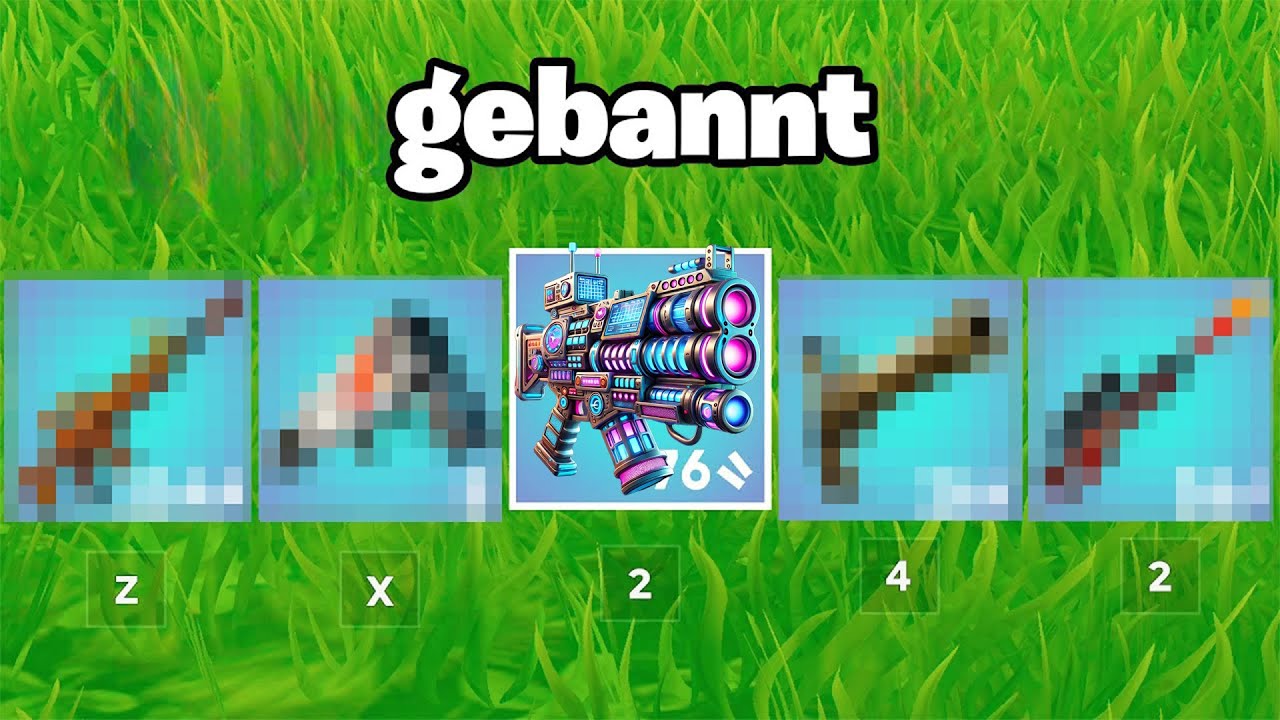 WER ÜBERLEBT länger mit GAMMEL WAFFEN in Fortnite?