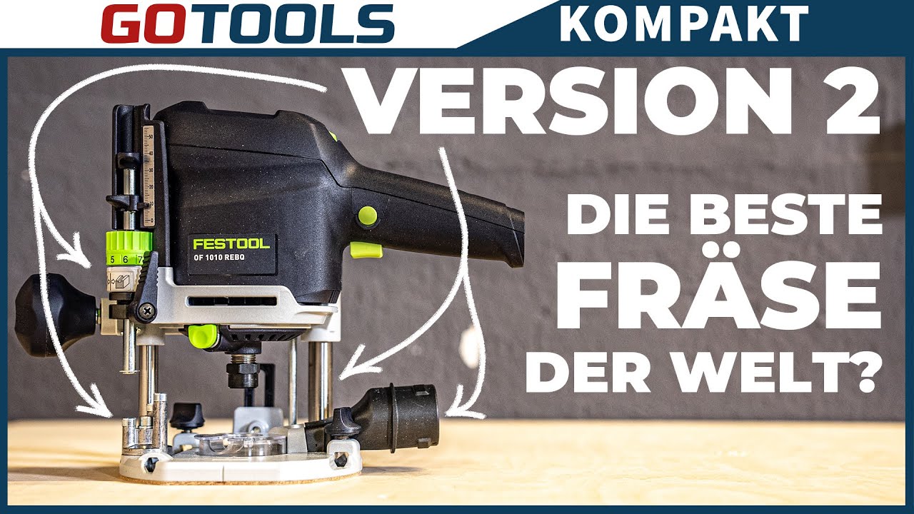 Проверенное качество и улучшенные характеристики | Фрезер Festool OF 1010 REBQ на испытаниях