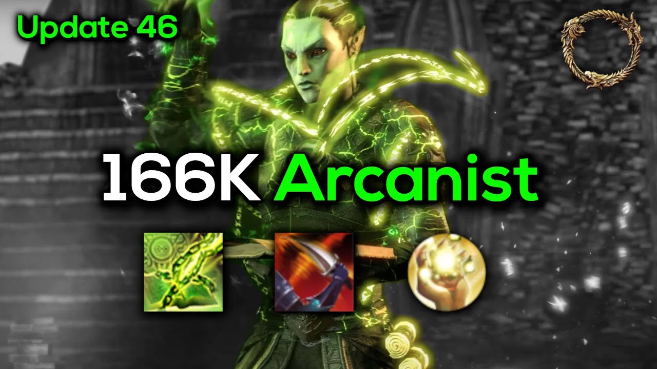 ESO - 166K DPS Stamina Arcanist (Beam) | Update 46