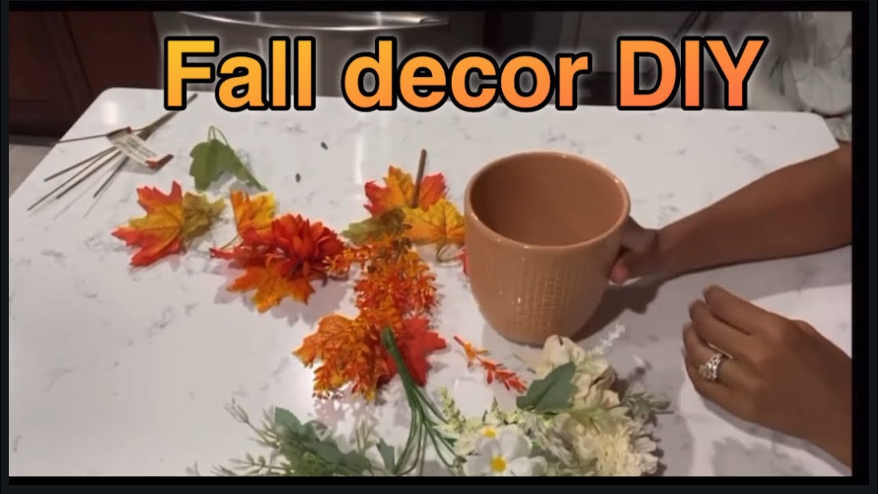 BEAUTIFUL FALL DECOR IDEAS/ HERMOSAS IDEAS DE DECORACION DE OTOÑO @mayradiymore307 