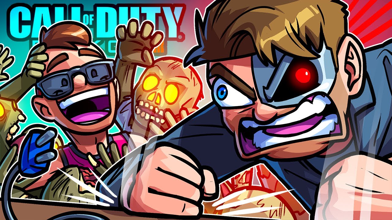 Terroriser Raged So Hard He Broke His Microphone! - Custom Zombies Funny Moments