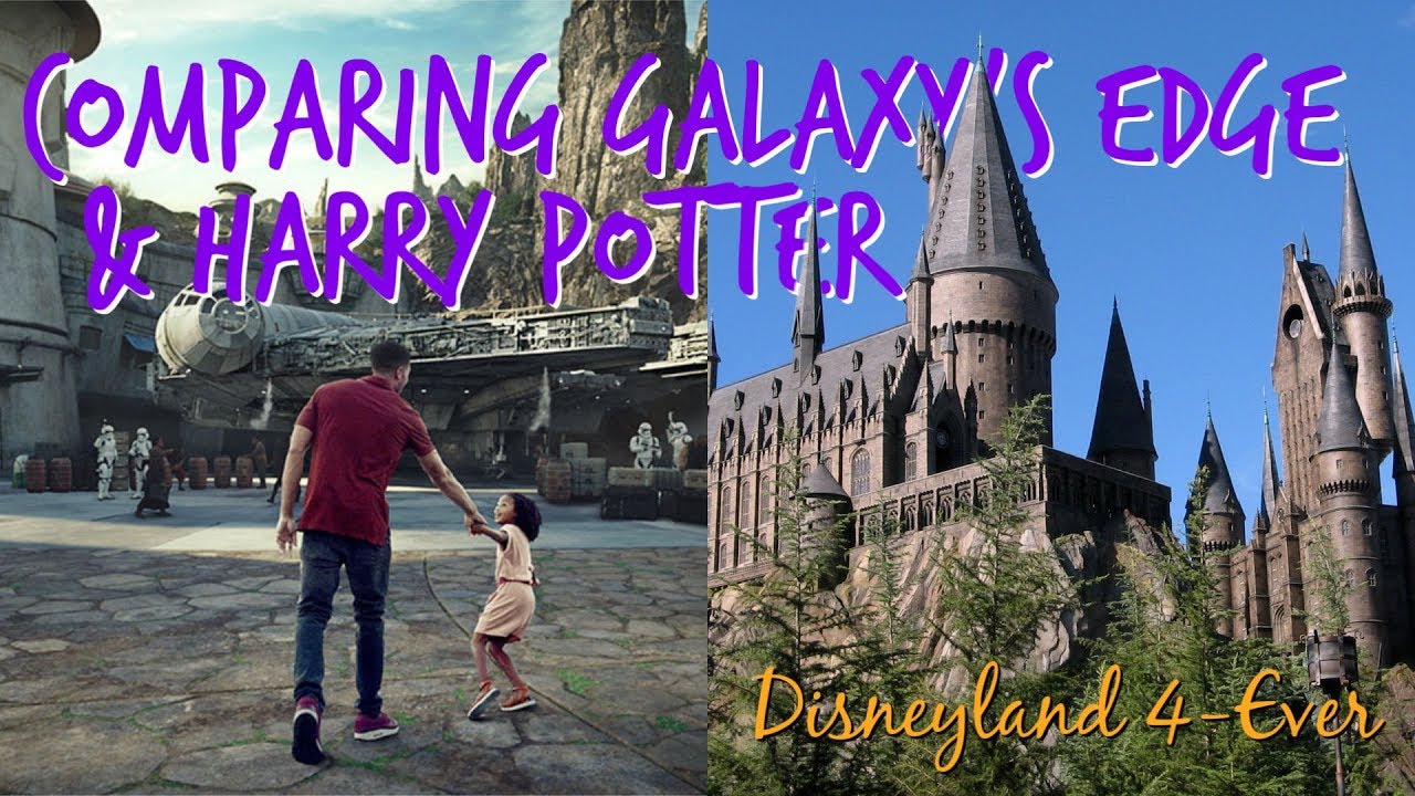 Comparing Galaxy's Edge & the Wizarding World of Harry Potter