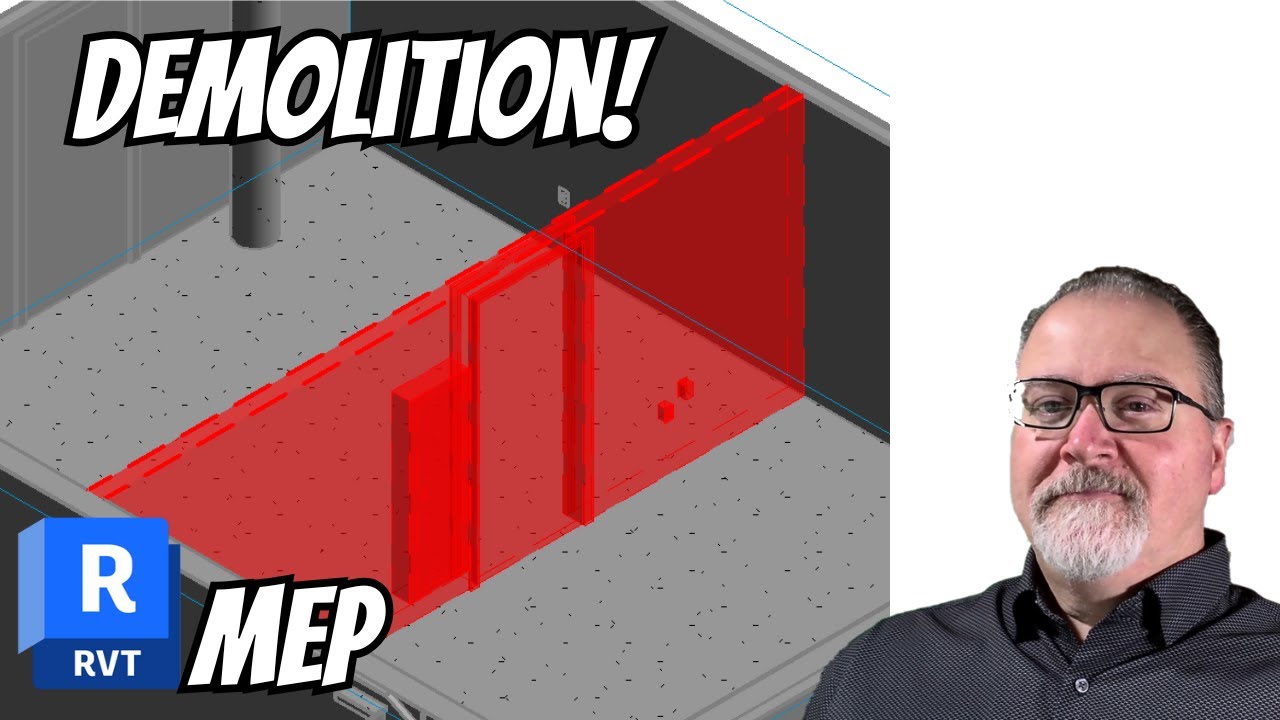 Electric CIRCUIT Demolition Plans (how to HACK Revit's project phasing)