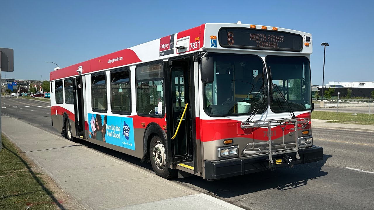 Calgary Transit 2003 New Flyer D40LF - 7831