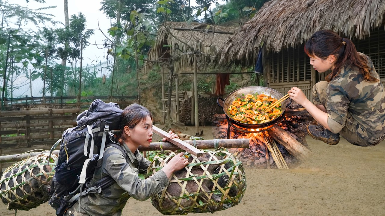 Alone in the Wilderness: Moving to New Land & Building a Survival Farm